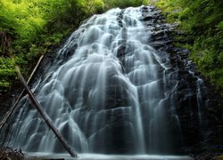 Wodospad Crabtree Falls, Stan Wirginia, Stany Zjednoczone