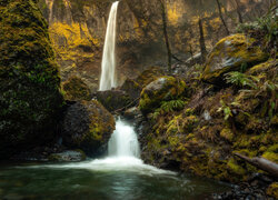 Wodospad Elowah Falls w Stanie Oregon