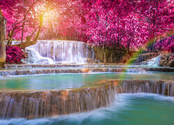 Wodospad Kuang Si Falls
