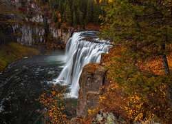 Wodospad Upper Mesa Falls