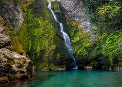 Wodospad White Drin Waterfall w Kosowie