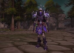 Wojownik z gry World of Warcraft Dragonflight