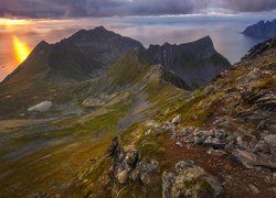 Wybrzeże norweskiej wyspy Senja