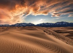 Wydmy piaskowe na pustyni Chara Sands