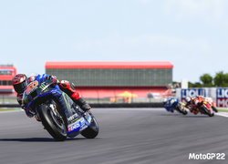 Wyścig motocyklowy w grze MotoGP 22