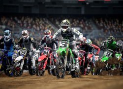 Wyścig motocyklowy z gry Monster Energy Supercross 4