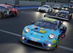 Wyścig samochodów w grze Asseto Corsa Competizione