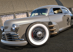 Zabytkowy, Chevrolet Fleetline, 1948, Rat Rod