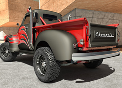 Zabytkowy, Chevrolet Pickup 4x4, 1951