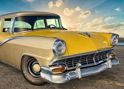 Zabytkowy, Ford Fairlane Town Sedan, 1956, Przód