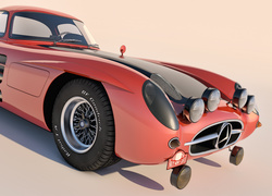 Zabytkowy Mercedes-Benz 300 SLR z 1955 roku