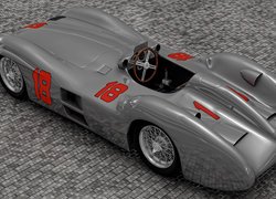 Zabytkowy Mercedes W196 Streamliner