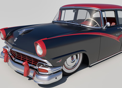 Zabytkowy samochód Ford Fairlane Town Sedan rocznik 1956
