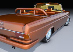 Zabytkowy samochód Mercedes Benz 300SE Convertible z lat 1962-67