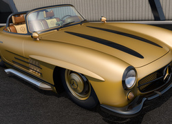 Zabytkowy, Mercedes Benz 300 SL Roadster, 1956