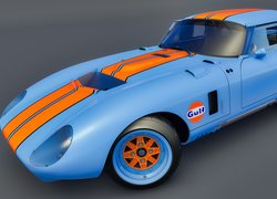 Niebieski, Shelby Cobra Daytona, 1965, Zabytkowy