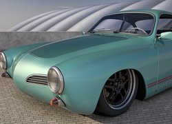 Volkswagen Karmann Ghia, 1967, Zabytkowy, 3D