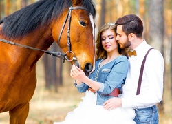 Zakochani i koń