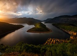 Zakole rzeki Arda w Bułgarii