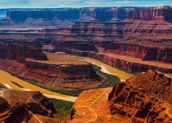 Zakole rzeki Kolorado w parku stanowym Dead Horse Point