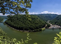 Zakole rzeki New River w Wirginii Zachodniej