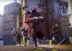 Zamaskowane postacie z gry Destiny 2