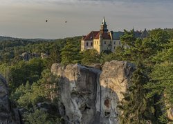 Zamek Hruba Skala w Czeskim Raju