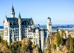 Niemcy, Bawaria, Zamek Neuschwanstein, Skały