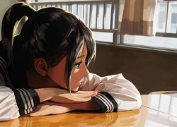 Dziewczyna, Uczennica, Manga Anime