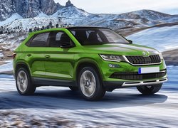 Zielona, Skoda Kodiaq