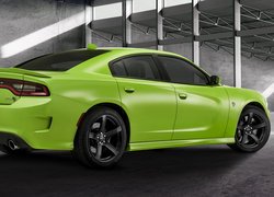 Zielony Dodge Charger SRT