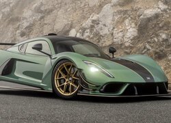 Zielony Hennessey Venom F5 Stealth Series Elemental Green