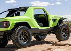 Zielony Jeep Scrambler 392