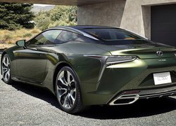 Zielony Lexus LC 500 Inspiration