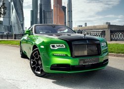 Zielony Rolls-Royce Wraith