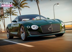 Zielony samochód w grze Forza Horizon 3