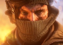 Żołnierz z gry Battlefield V