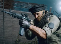 Żołnierz z gry Tom Clancys Rainbow Six Siege