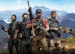 Żołnierze z karabinami w grze Tom Clancys Ghost Recon: Wildlands