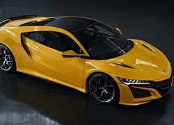 Żółta Acura NSX rocznik 2020