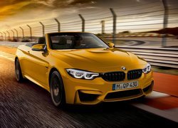 Żółte, BMW M4 Cabrio