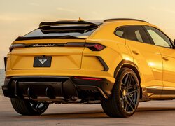 Żółte, Lamborghini Urus, Vorsteiner