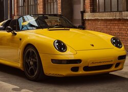 Żółte Porsche 911 Speedster Sonderwunsch